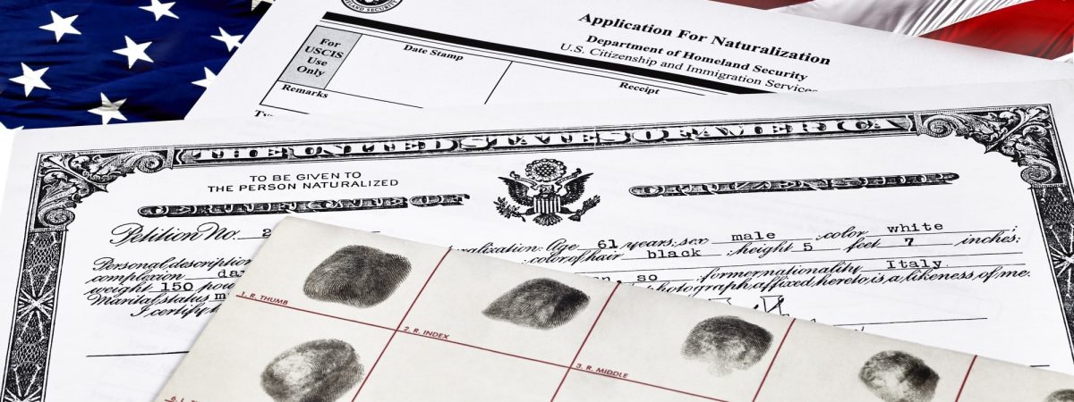 The Blue Booklet with citizenship papers