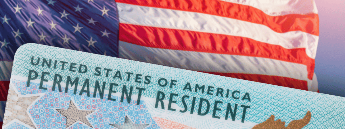 A green card for the U.S.