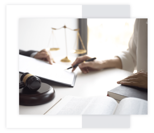 Immigration Lawyer, Immigration Attorney in El Paso Texas doing paperwork for a client