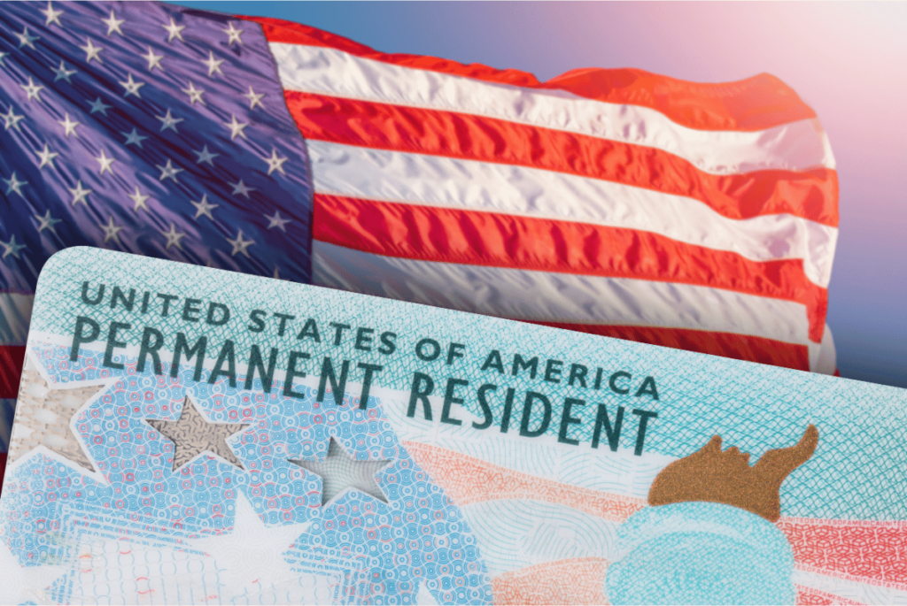 A green card for the U.S.